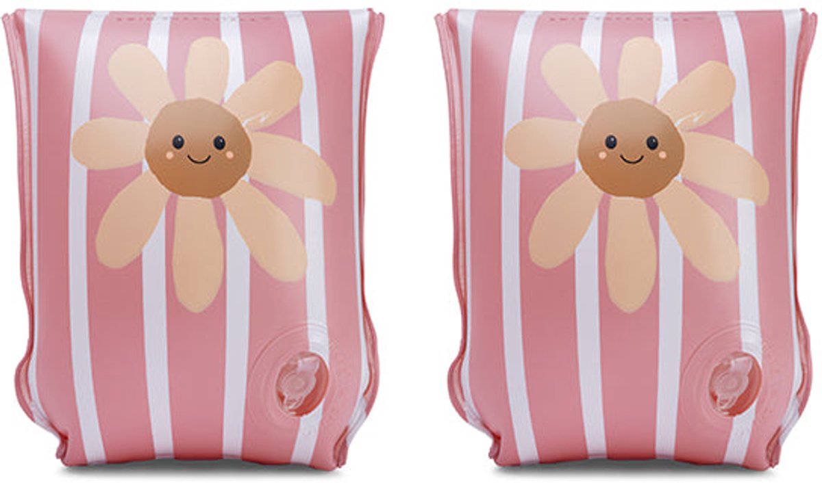   | Rood/Witte Bloemen Zwembandjes 2-6 jaar